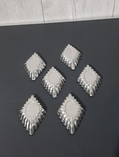 Lot de 6 moules à barquette à bords pincés Pâtisserie - FABRIQUÉ EN FRANCE- NEUF