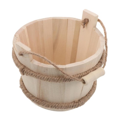 Seau sable bois pour - sable, en