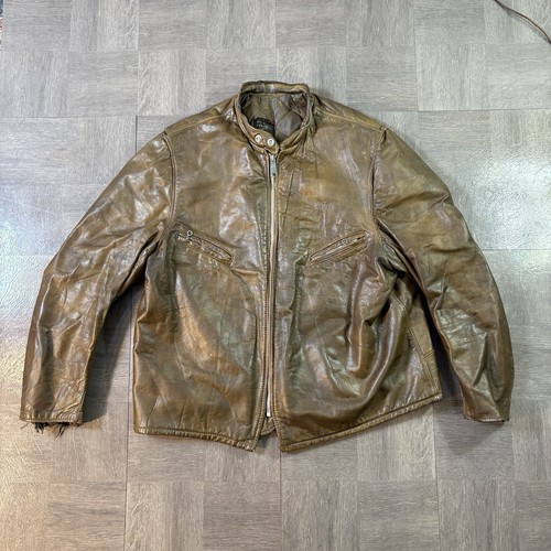Vintage schott leather jacket - vintage,