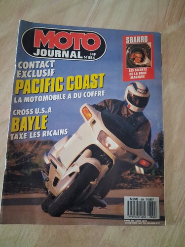 Moto journal 1989 - 884, honda