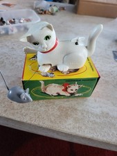Jouet Mecanique Vintage Kohler Chat Et Souris