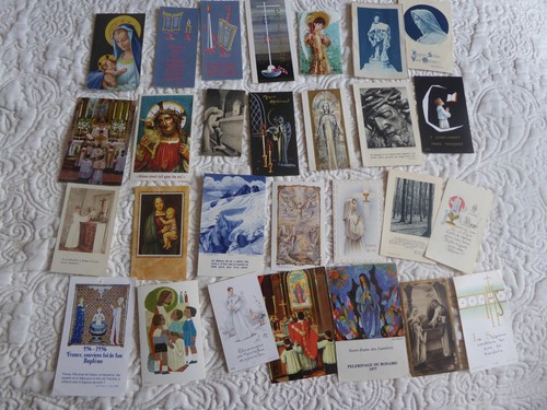Lot images pieuses n101 - images,