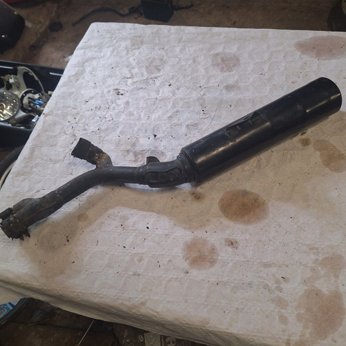 Silencieux gauche honda 750 - honda,