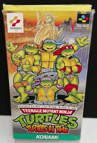 Tmnt turtles time super - time,