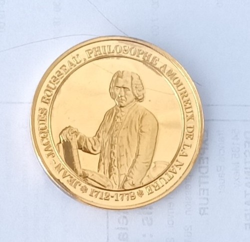 Medaille vermeil - -,