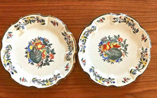 2 Assiettes Faïence XIXe
