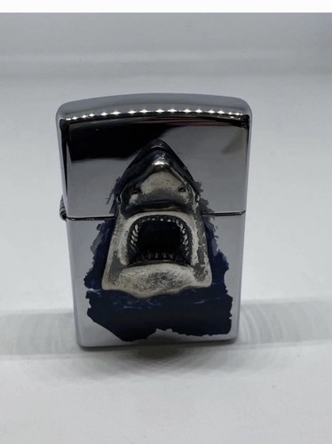 Zippo shark metal lighter - zippo,
