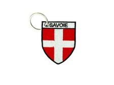 Porte cle cles clef brode