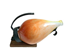 bouteille vase pate de verre