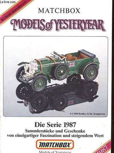 Catalogue matchbox models - catalogue, of