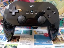 Nintendo Wii: Manette Classic Pro - Black [TOP ✅ OFFICIEL] Eur