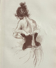 Henri BOUTET 1892 lithographie