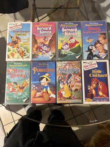 Vhs lot cassettes - lot, 8