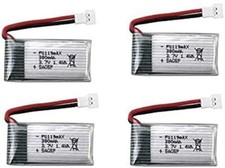 Lot de 4 batteries LiPo 3.7V
