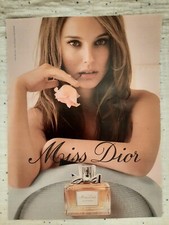 Publicité papier Parfum. Perfume Ad  C. Dior Miss Dior de 2012