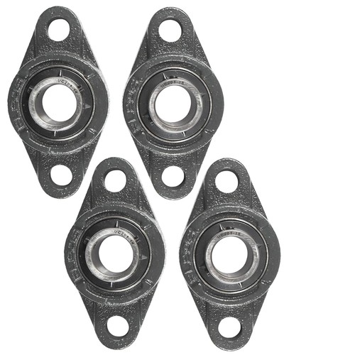 Hqrp ucfl205 2 bolt - 4x, ucfl205-16
