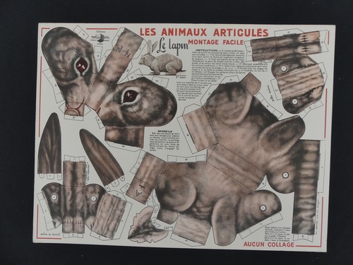 Ancienne planche decoupage - planche,