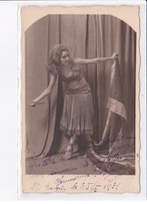 comédienne autographe