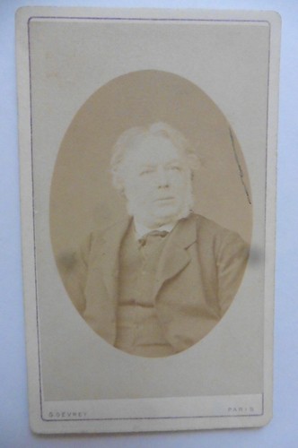 Photo cdv homme âgé - photo,