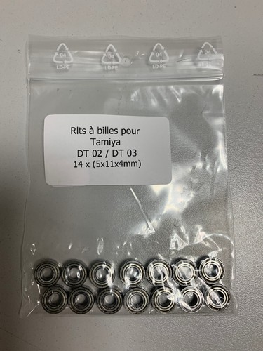 Set roulements à billes - 14,