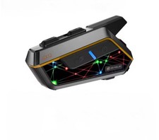 Intercom Moto Bluetooth GX12 IP67, 2000mAh, FM, 2km, 1 casque