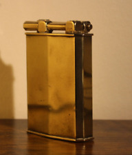 Briquet de table EN ETAT DE MARCHE ancien Jacol, doré rare entièrement restauré 