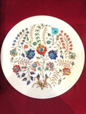 12 " Marbre Plaque Décorative