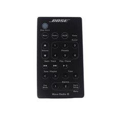 Véritable Bose-Wave Radio III Music Radio System Télécommande Noir