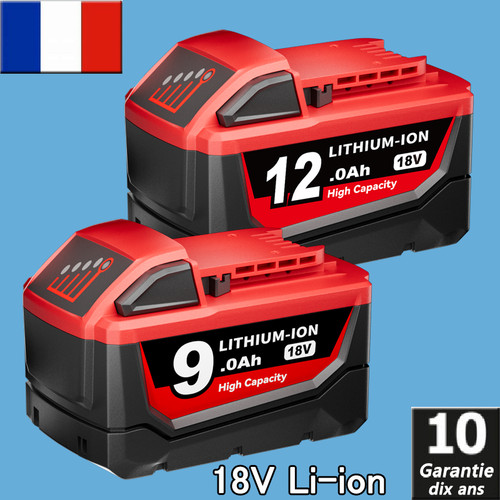 Batteries 9ah 18v m18 - 18v, m18b5
