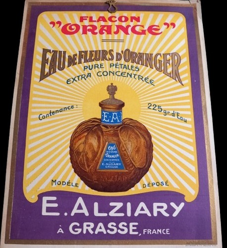Carton publicitaire ancien - carton,