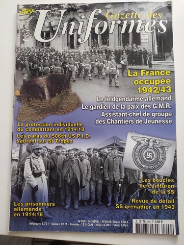 Gazette des uniformes 209 - n°,