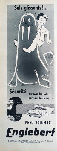 Publicité papier pneu - publicité,