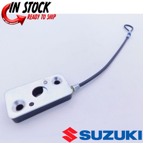 Suzuki seat latch release pull - release,