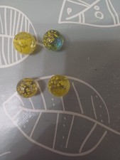 4 Billes Pépite Jaunes