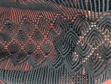 Tissu dentelle en coton haute