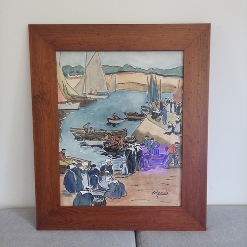 Tableau breton gaston - tableau,
