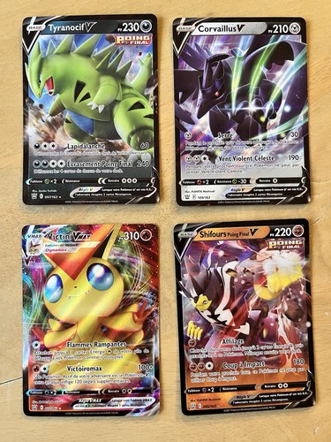 Lot cartes full art - 4, ar