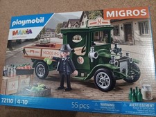 Playmobil Mania Edition limitée camion MIGROS 72110 boite neuve MISB NRFB New **
