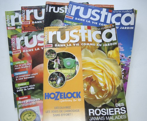 Lot six revues rustica - lot,