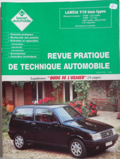 revue technique automobile RTA LANCIA Y10 tous types