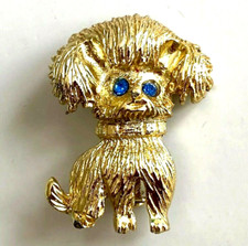 Broche vintage Chien Ecossais