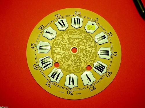 Cadran pendule neuchateloise - cadran,