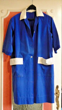Ancienne Blouse travail Femme métier   théâtre cinéma années 1960 T46  N°251b
