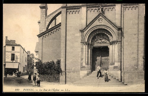 Cpa pornic rue de - cpa,