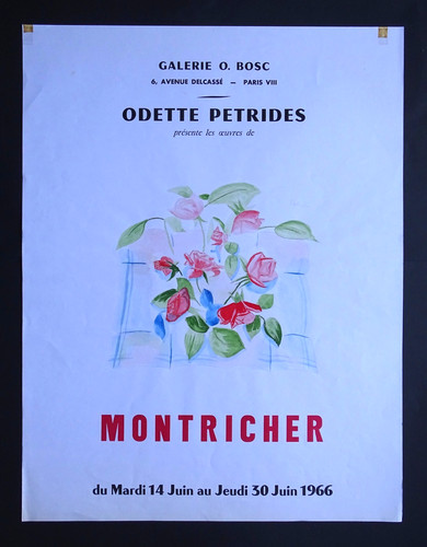 Montricher oeuvres affiche - oeuvres,