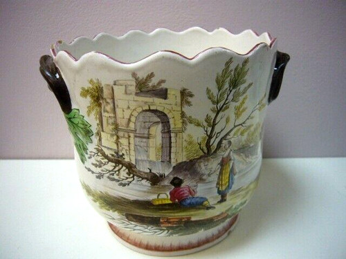 Rafraichissoire faience de - , en