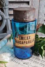 ANCIEN POT BOCAL EN VERRE A