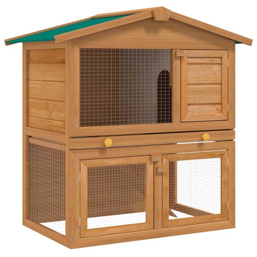 Vidaxl cage lapin extérieur - cage, d'extérieur