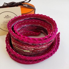 Écharpe plissée en soie