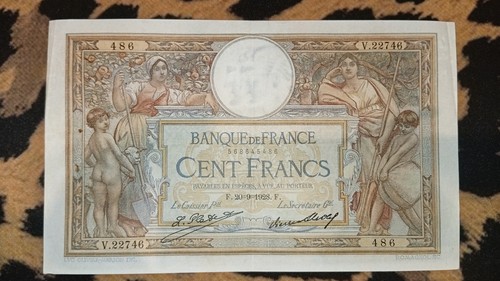 Billet 100 francs luc olivier - luc,